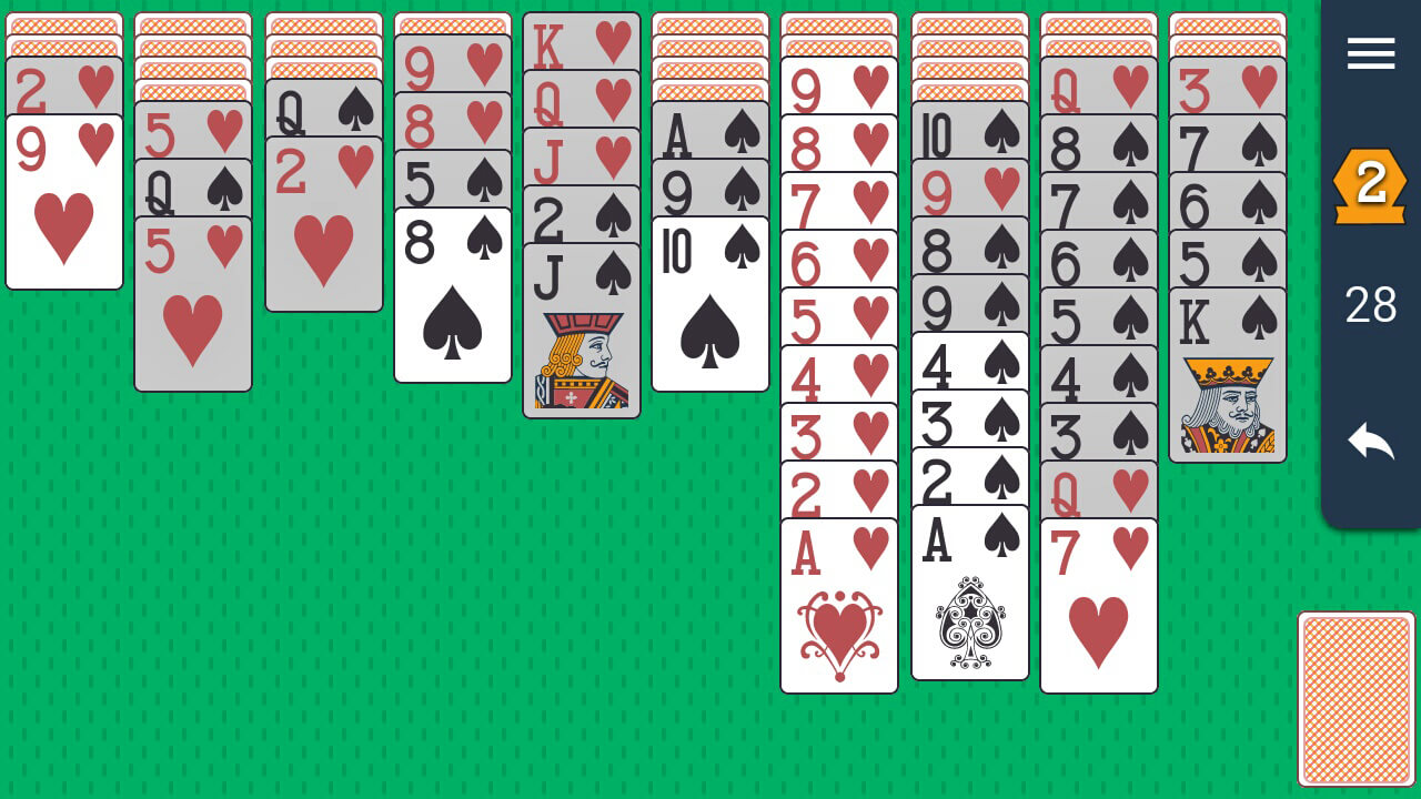 black spider solitaire games free